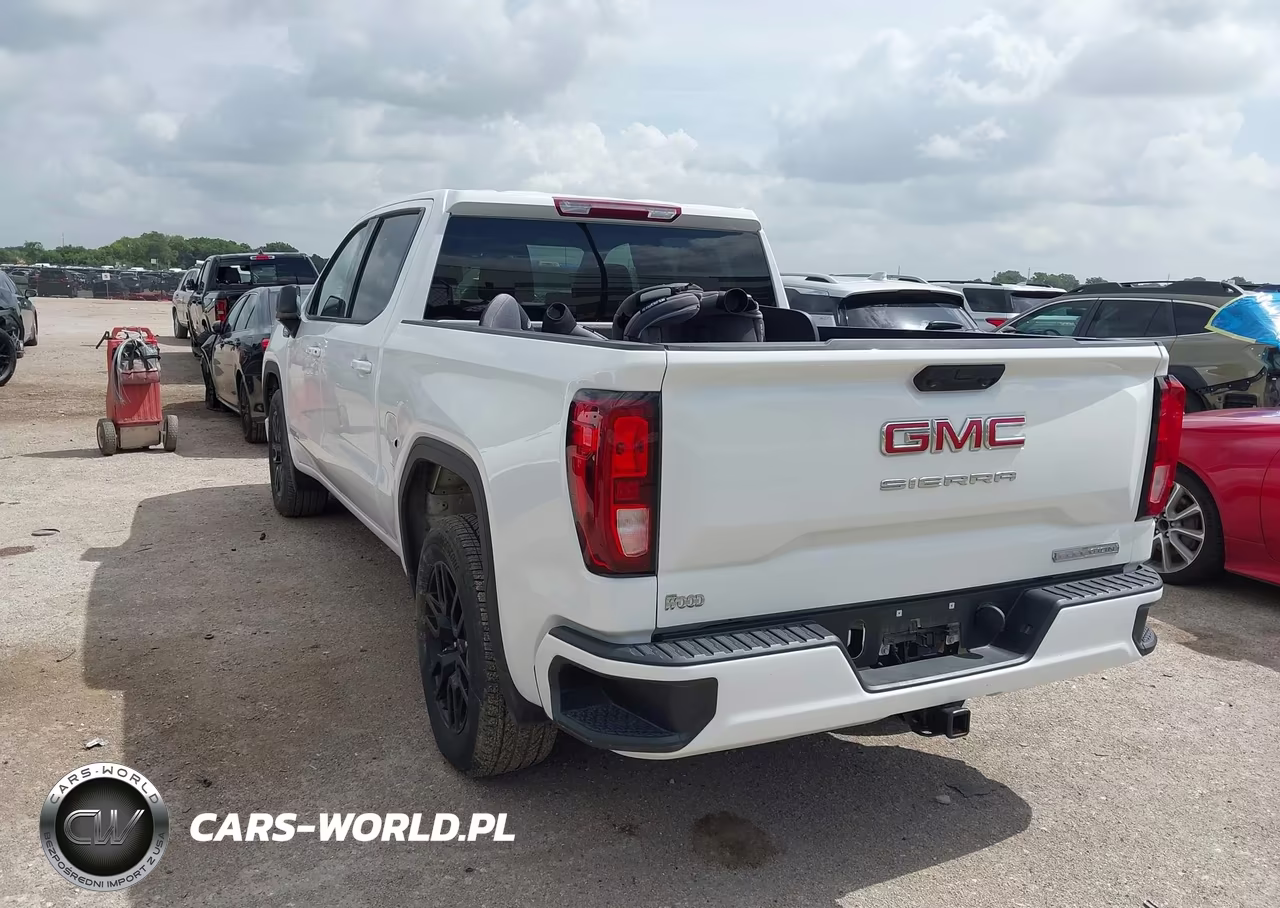 2025 GMC Sierra 1500 2Wd Short Box Elevation VIN:3GTPHCEK0SG214083 - 3