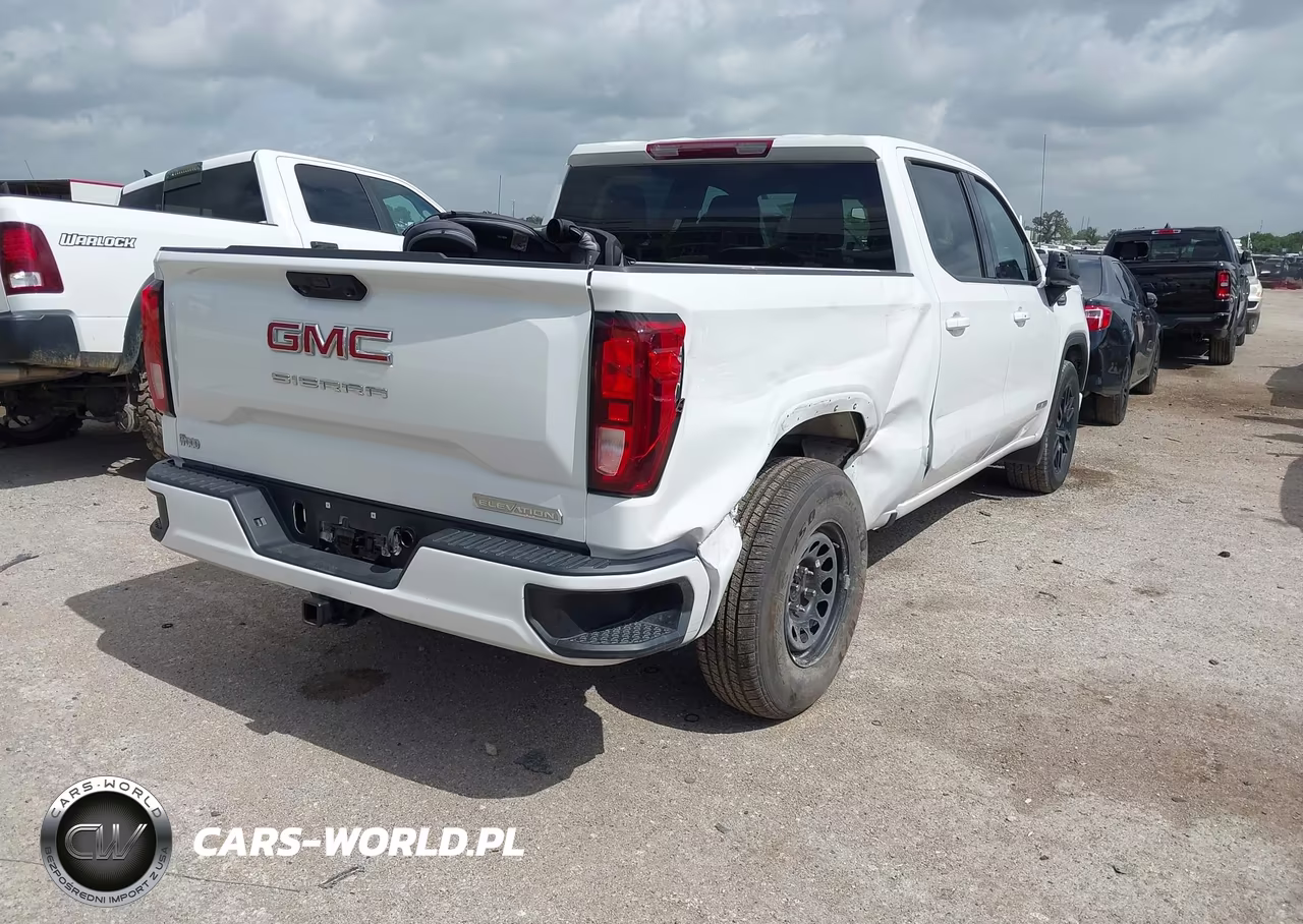 2025 GMC Sierra 1500 2Wd Short Box Elevation VIN:3GTPHCEK0SG214083 - 4