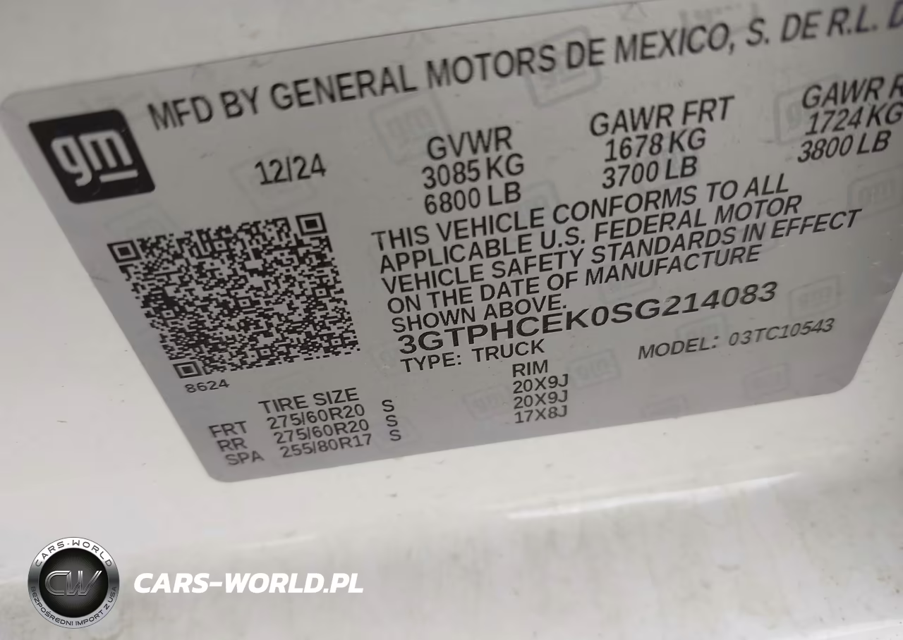 2025 GMC Sierra 1500 2Wd Short Box Elevation VIN:3GTPHCEK0SG214083 - 9