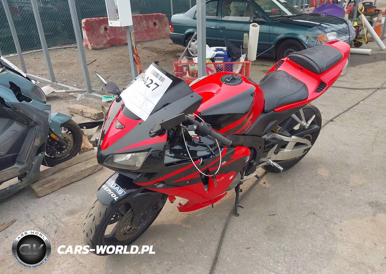 2005 Honda Cbr600 Rr VIN:JH2PC37085M207319 - 2