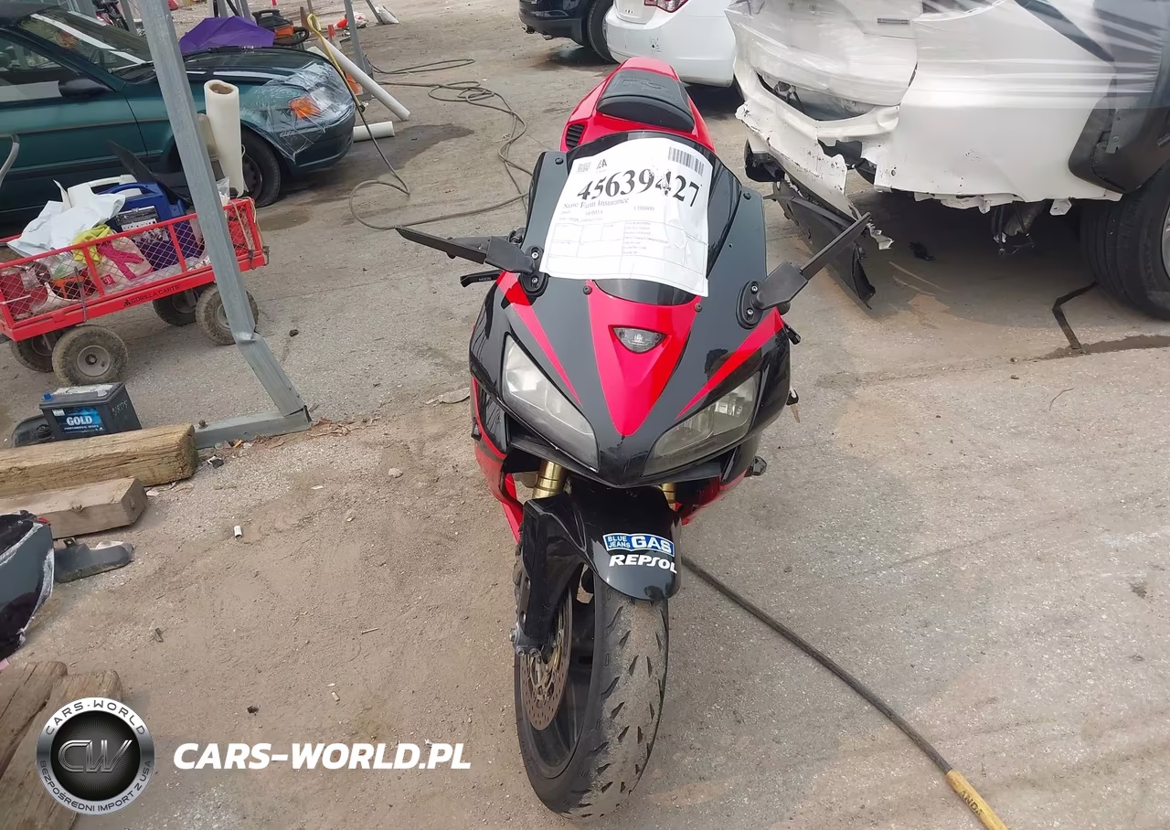 2005 Honda Cbr600 Rr VIN:JH2PC37085M207319 - 5