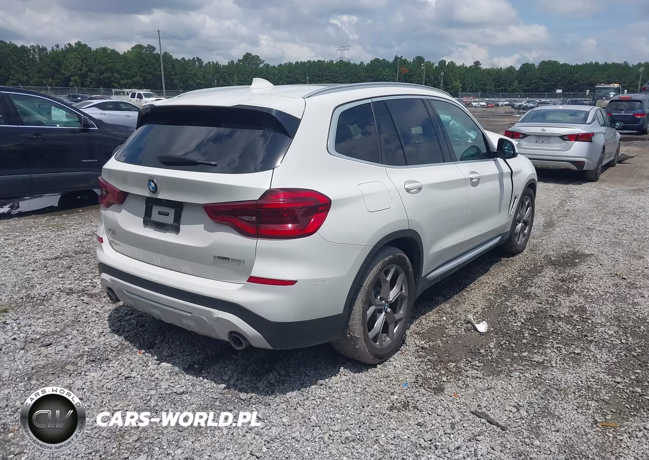 2021 BMW X3 Sdrive30I VIN:5UXTY3C04M9E86589 - 4