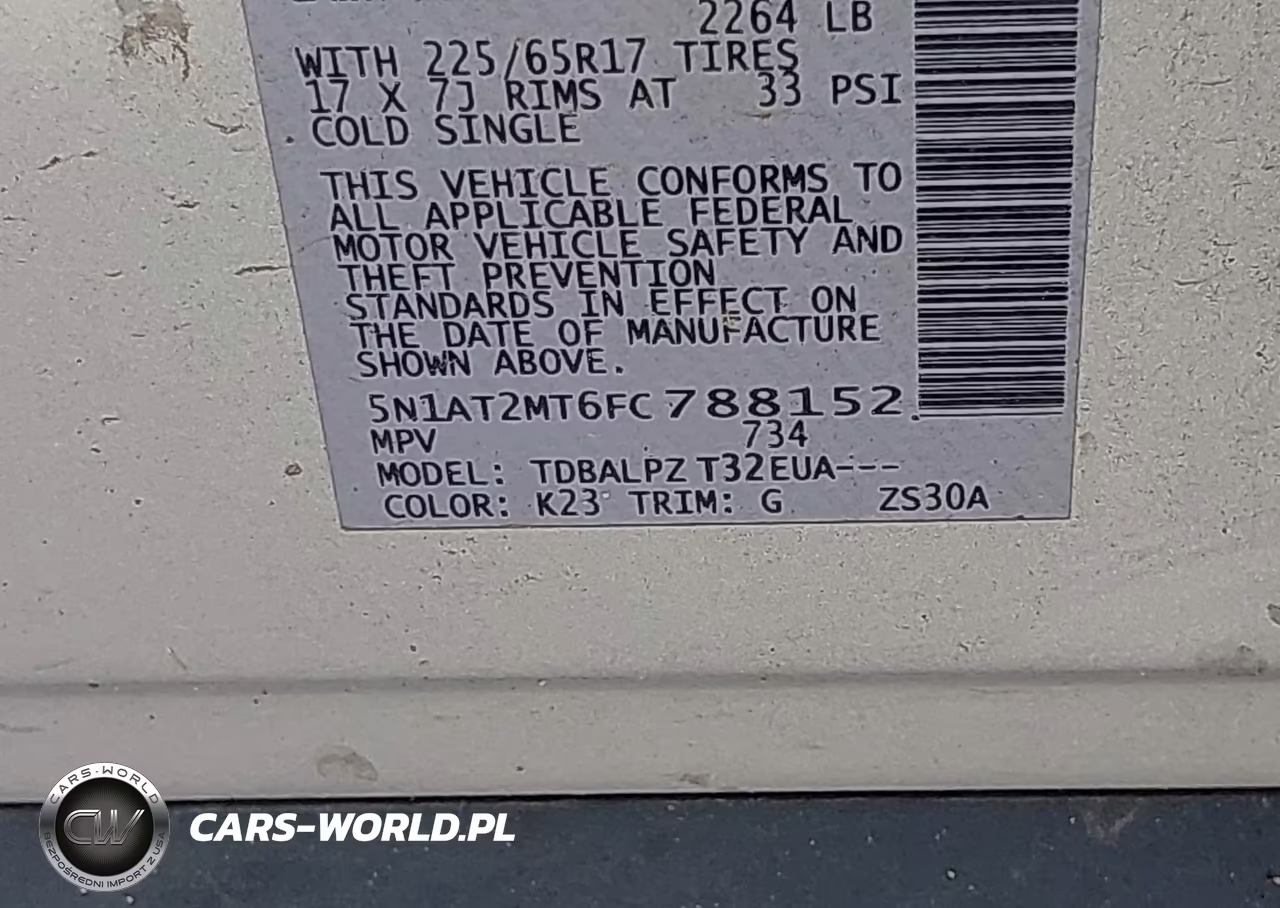 2015 Nissan Rogue S VIN:5N1AT2MT6FC788152 - 9
