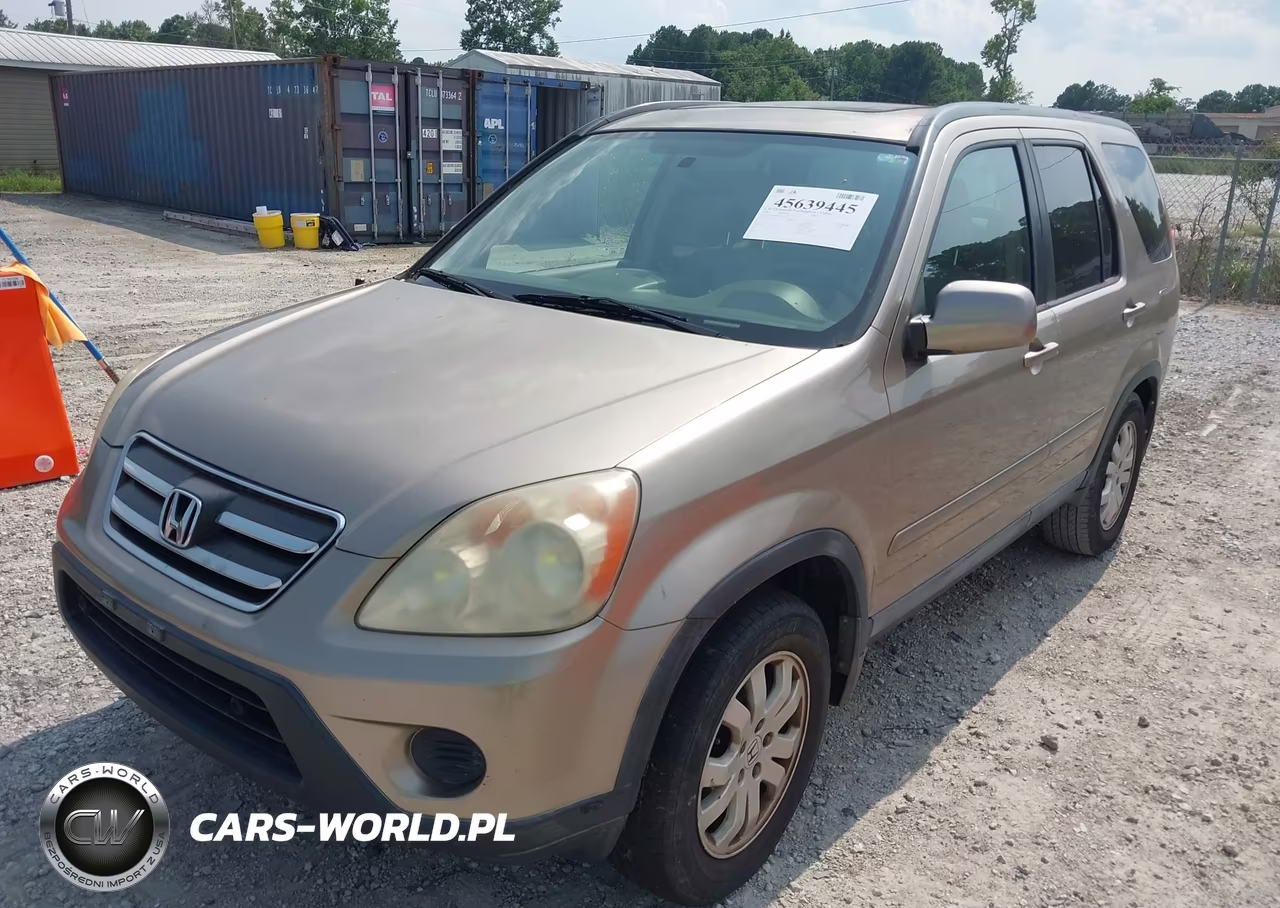 2006 Honda Cr-V Se VIN:SHSRD78966U415043 - 2
