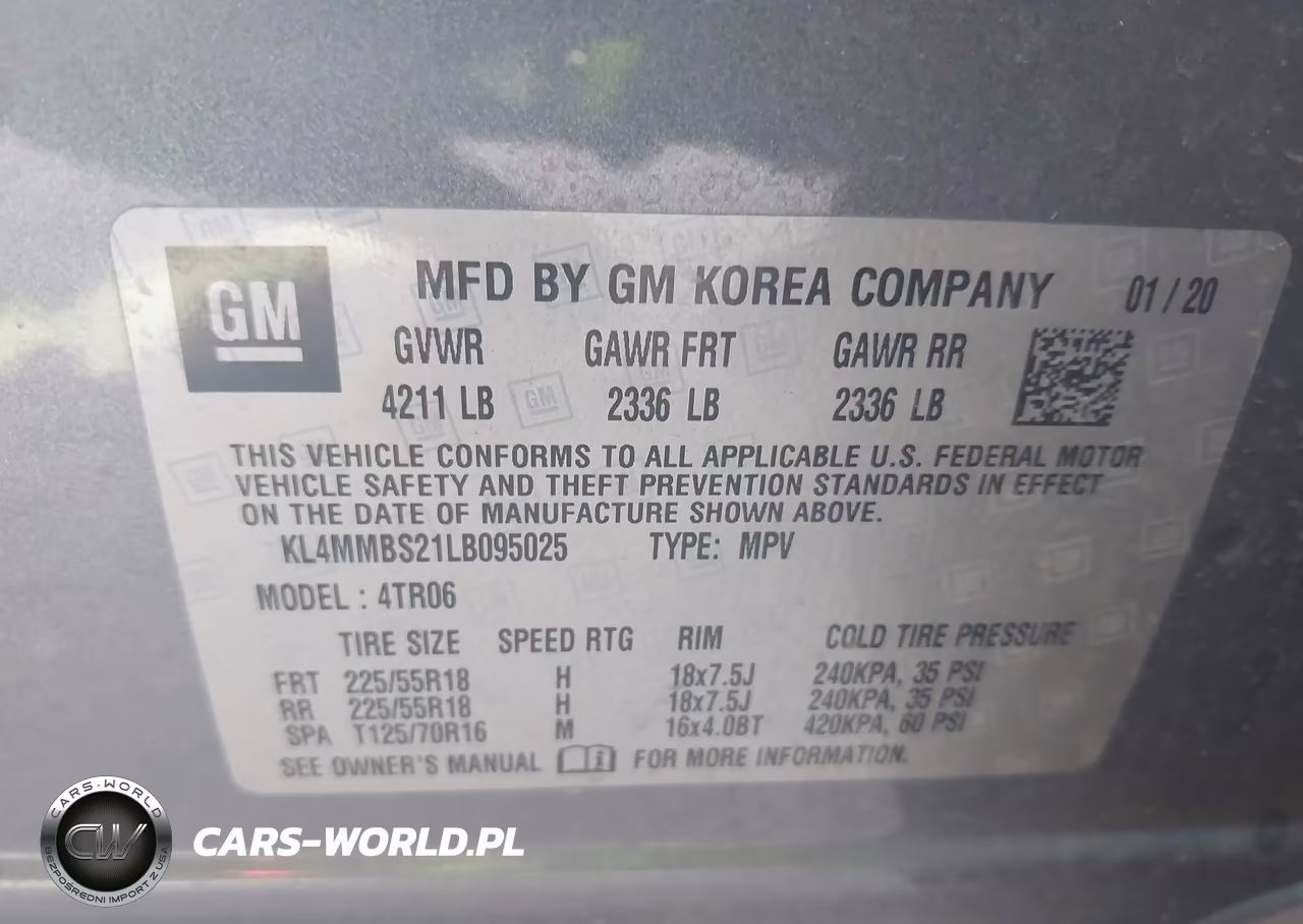 2020 Buick Encore Gx Fwd Preferred VIN:KL4MMBS21LB095025 - 9