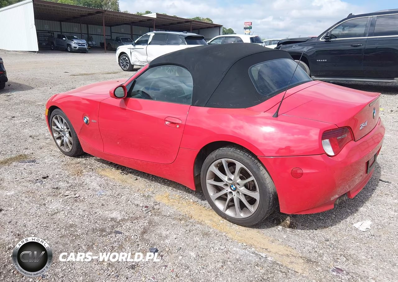 2006 BMW Z4 3.0I VIN:4USBU335X6LW67410 - 3