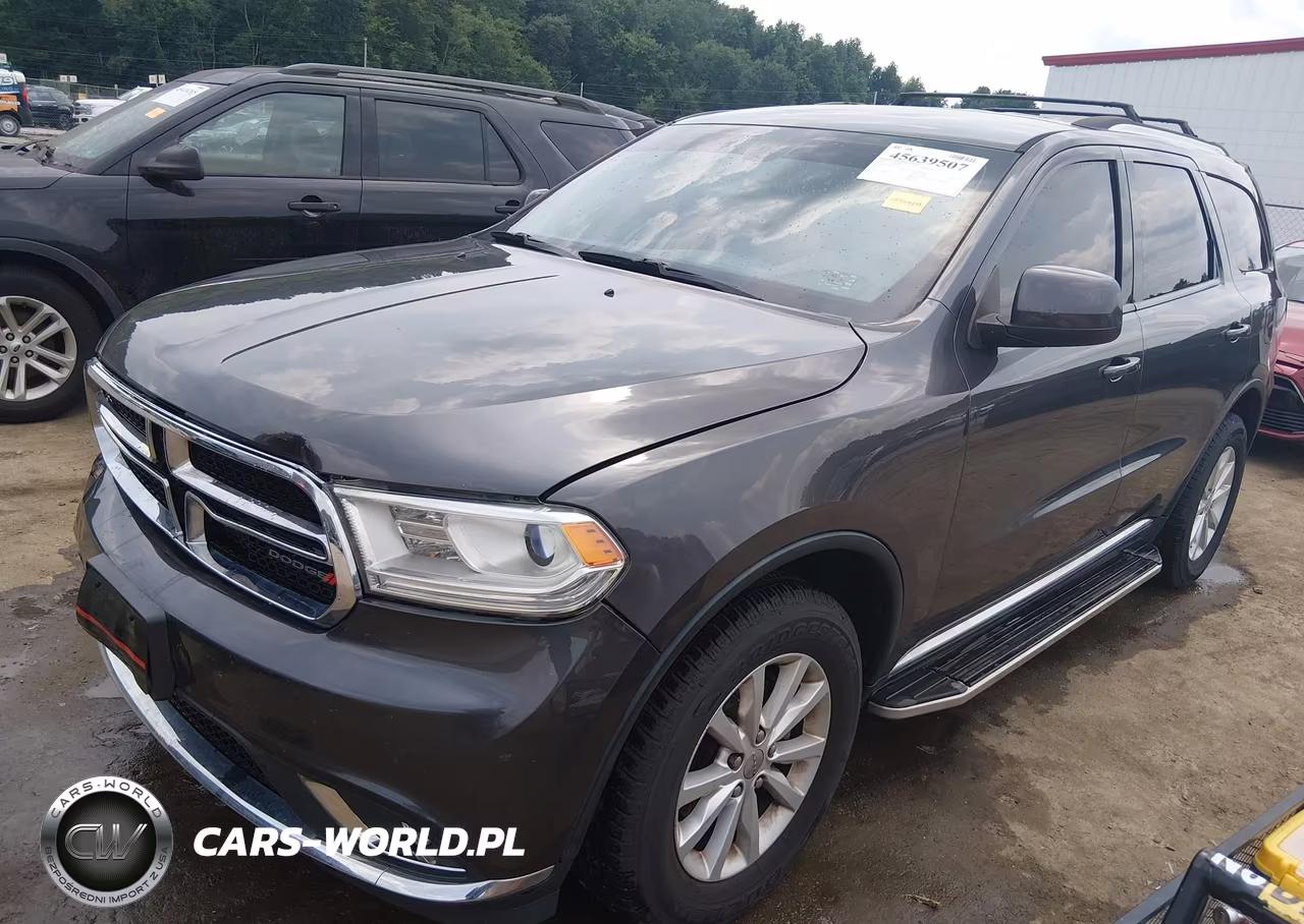 2015 Dodge Durango Sxt VIN:1C4RDJAG4FC161407 - 2