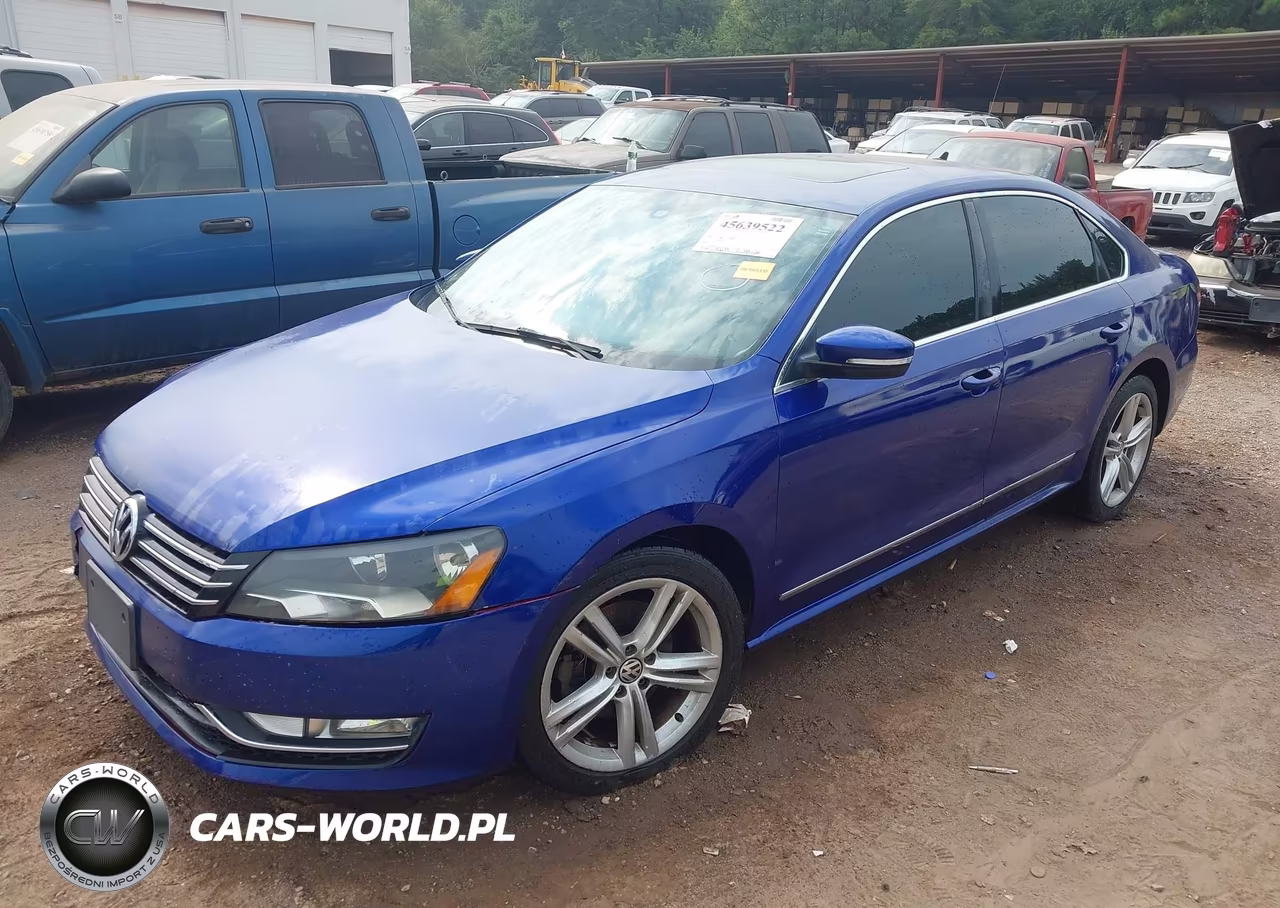 2015 Volkswagen Passat 1.8T Se VIN:1VWBT7A31FC039475 - 2