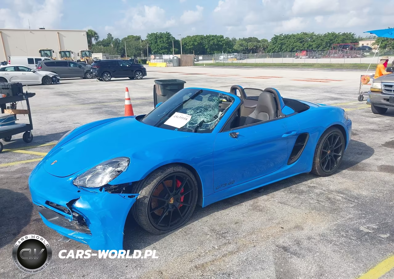2023 Porsche 718 Boxster Gts 4.0 VIN:WP0CD2A84PS216370 - 2