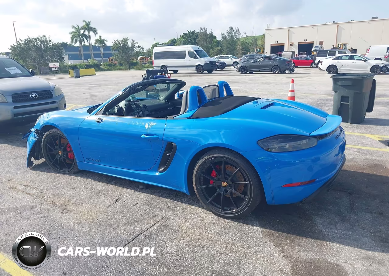 2023 Porsche 718 Boxster Gts 4.0 VIN:WP0CD2A84PS216370 - 3