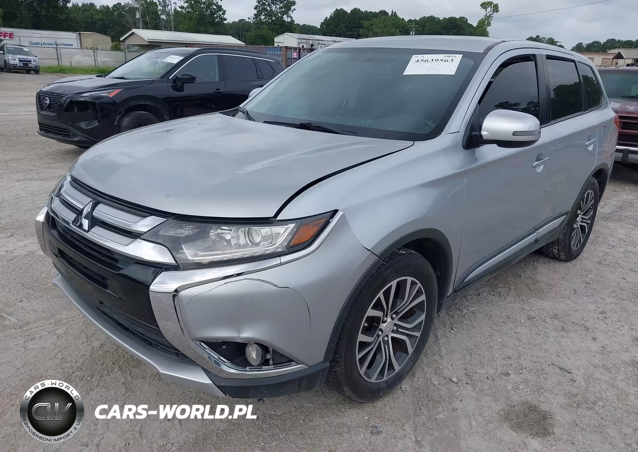 2016 Mitsubishi Outlander Se VIN:JA4AD3A34GZ014504 - 2