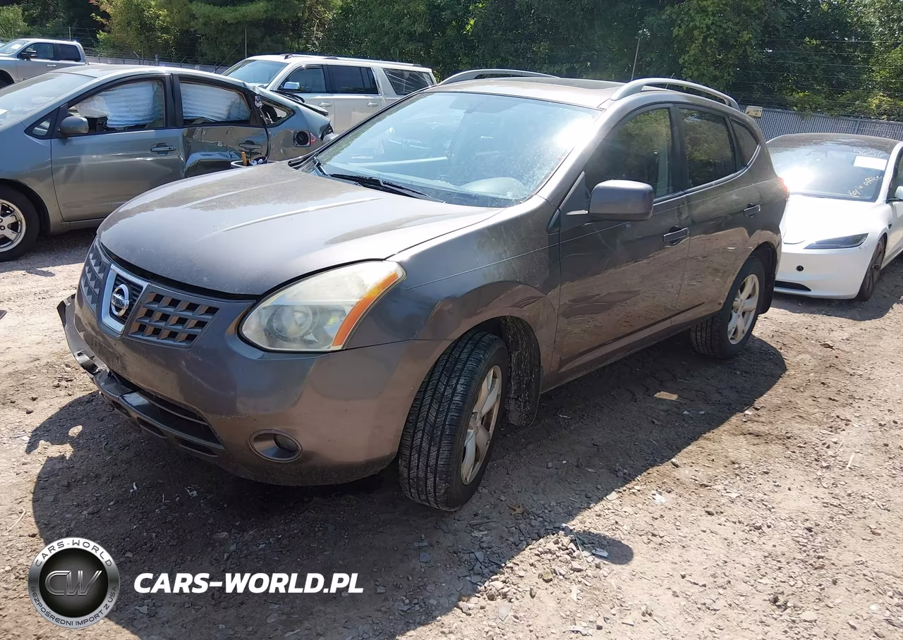 2008 Nissan Rogue Sl VIN:JN8AS58V28W130693 - 2