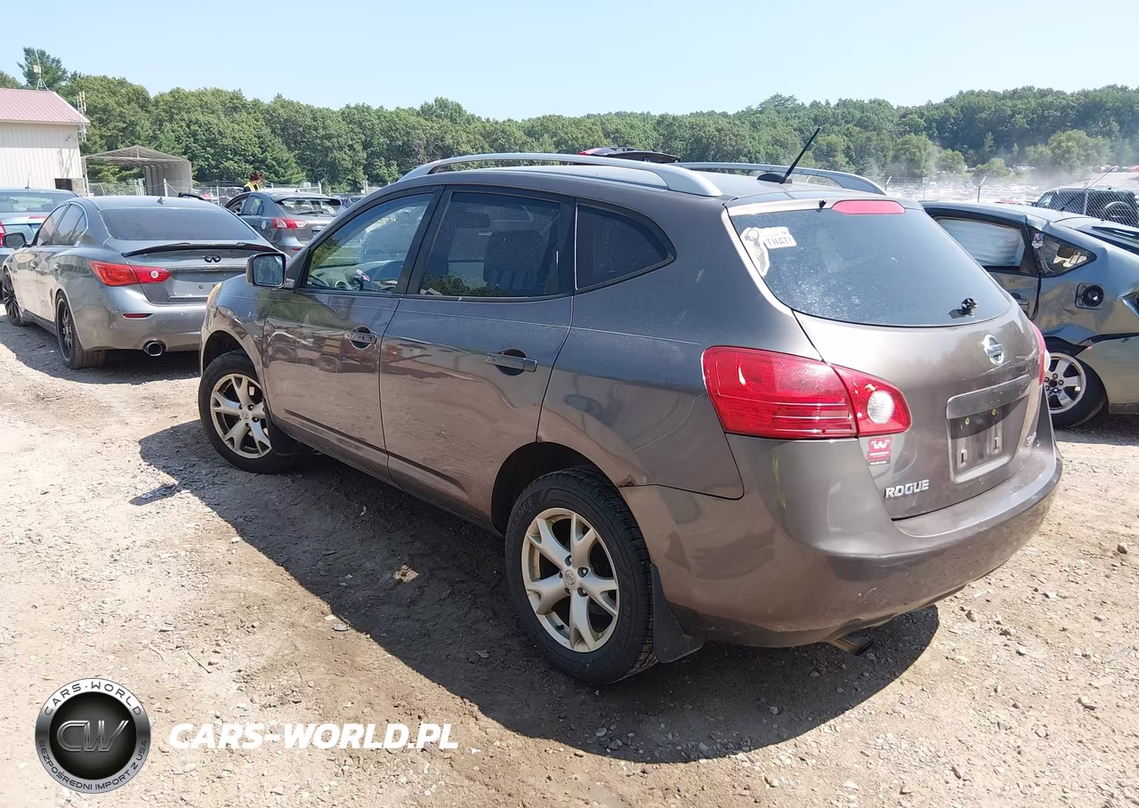 2008 Nissan Rogue Sl VIN:JN8AS58V28W130693 - 3