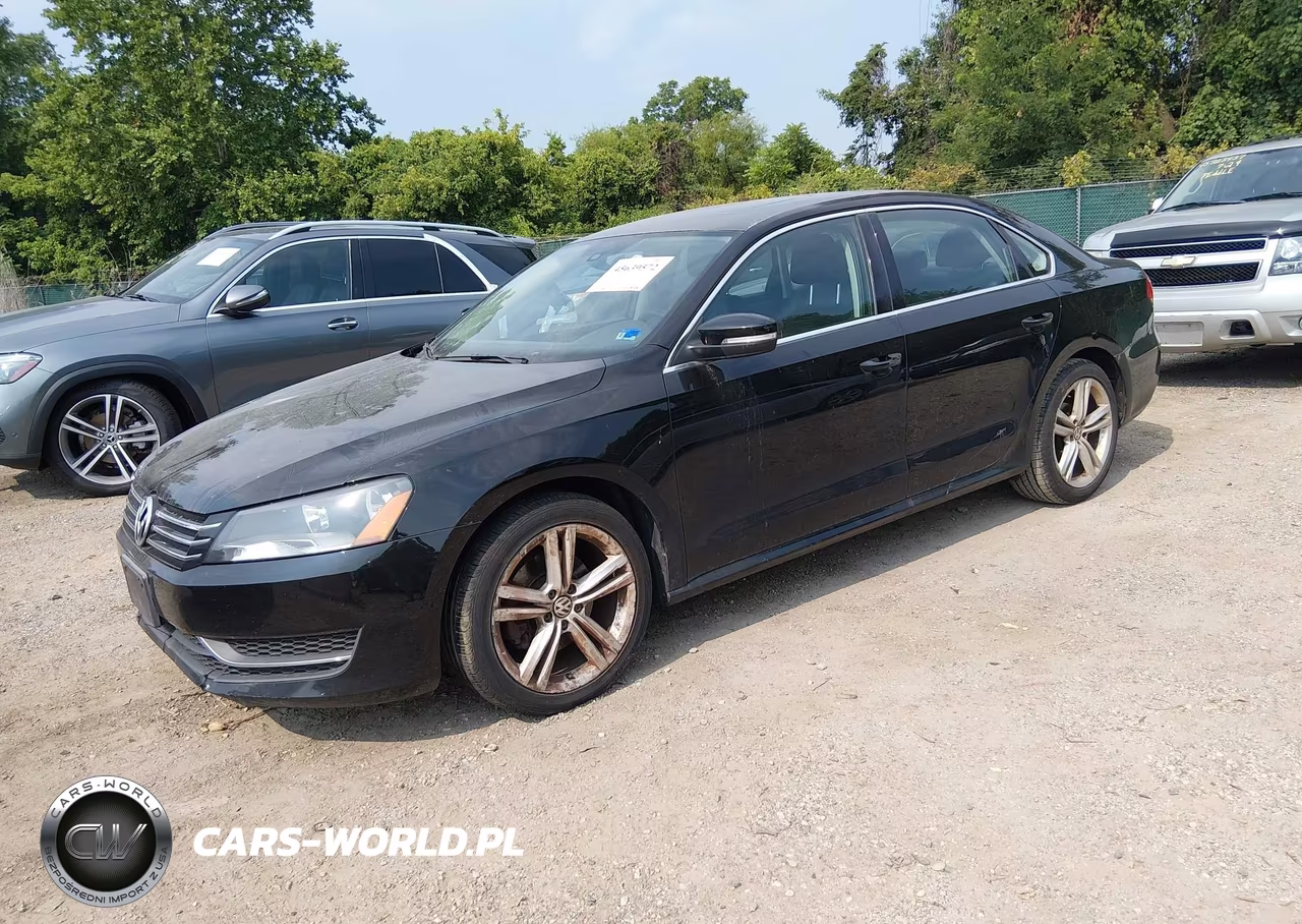 2014 Volkswagen Passat 1.8T Se VIN:1VWBT7A32EC047017 - 2