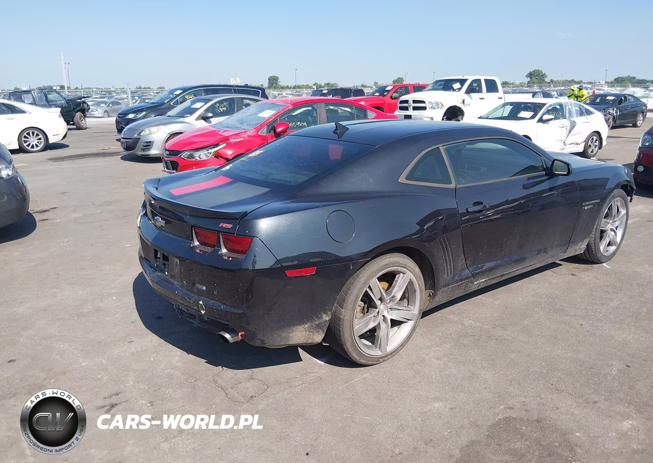 2012 Chevrolet Camaro 2Lt VIN:2G1FC1E31C9126591 - 4