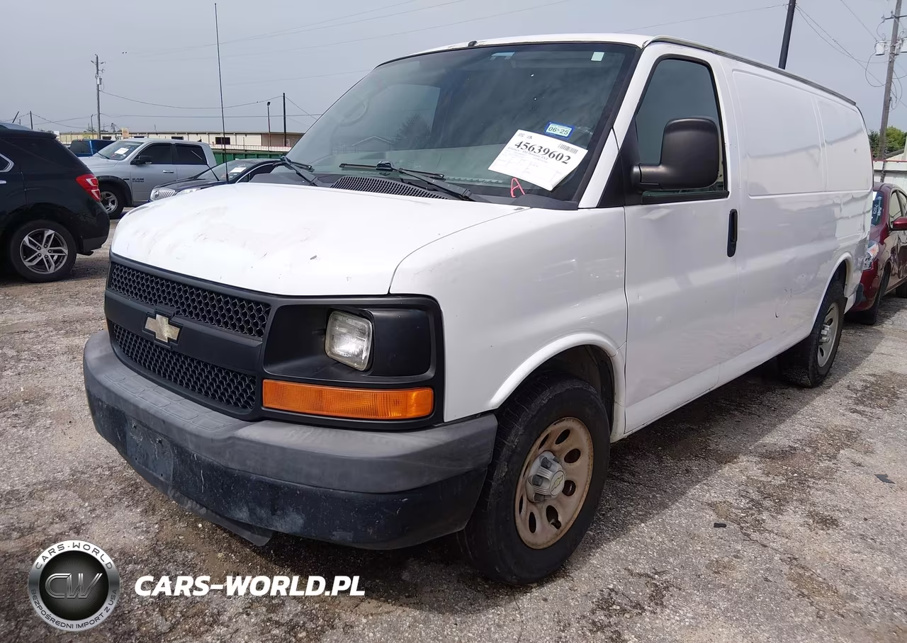 2010 Chevrolet Express 1500 Work Van VIN:1GCUGADX0A1182904 - 2