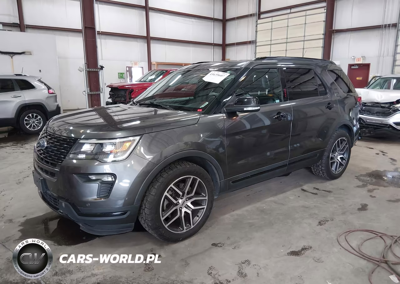 2018 Ford Explorer Sport VIN:1FM5K8GT7JGB80225 - 2