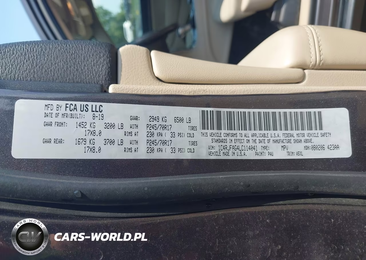 2020 Jeep Grand Cherokee Laredo E 4X4 VIN:1C4RJFAG4LC114041 - 9