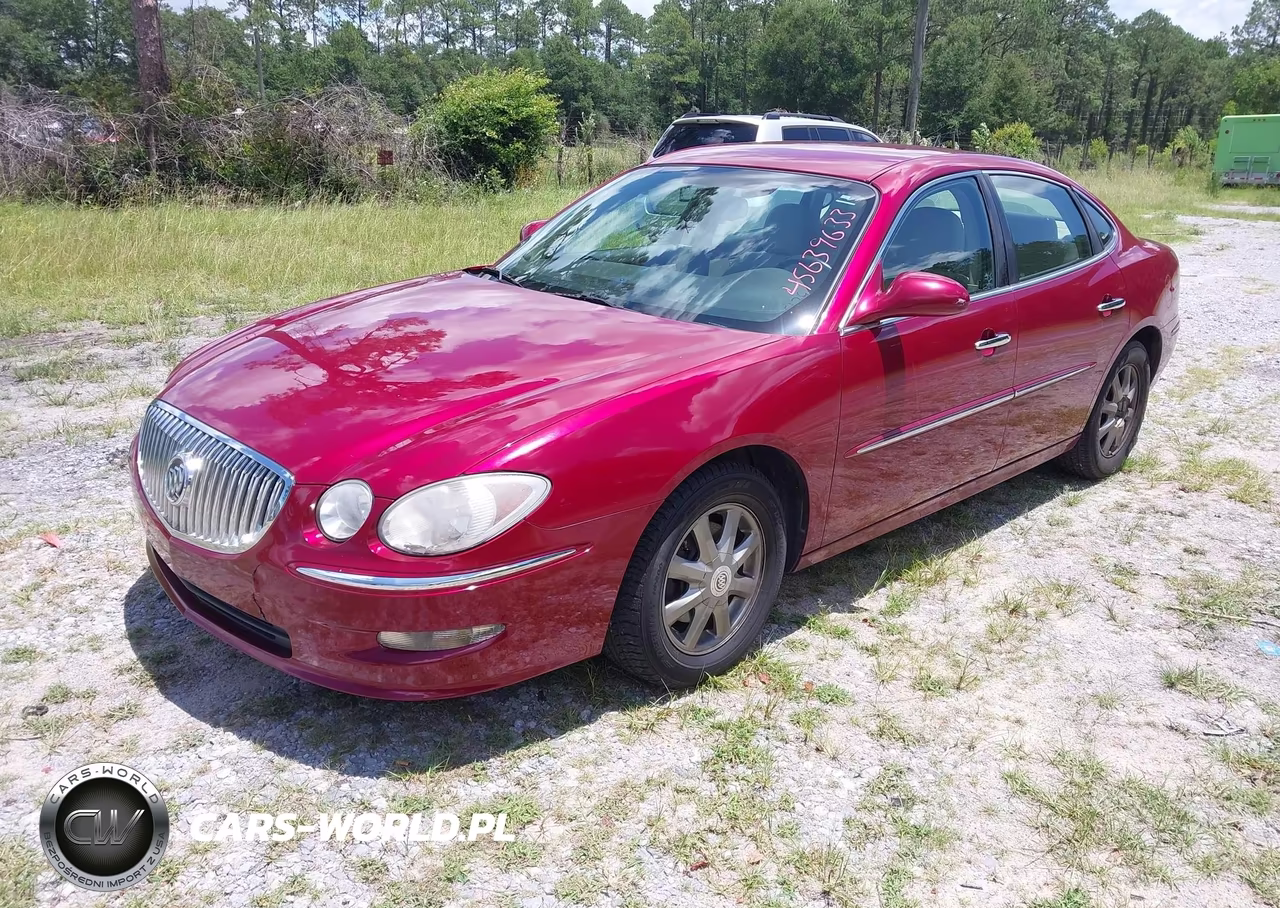 2008 Buick Lacrosse Cxl VIN:2G4WD582981128668 - 2