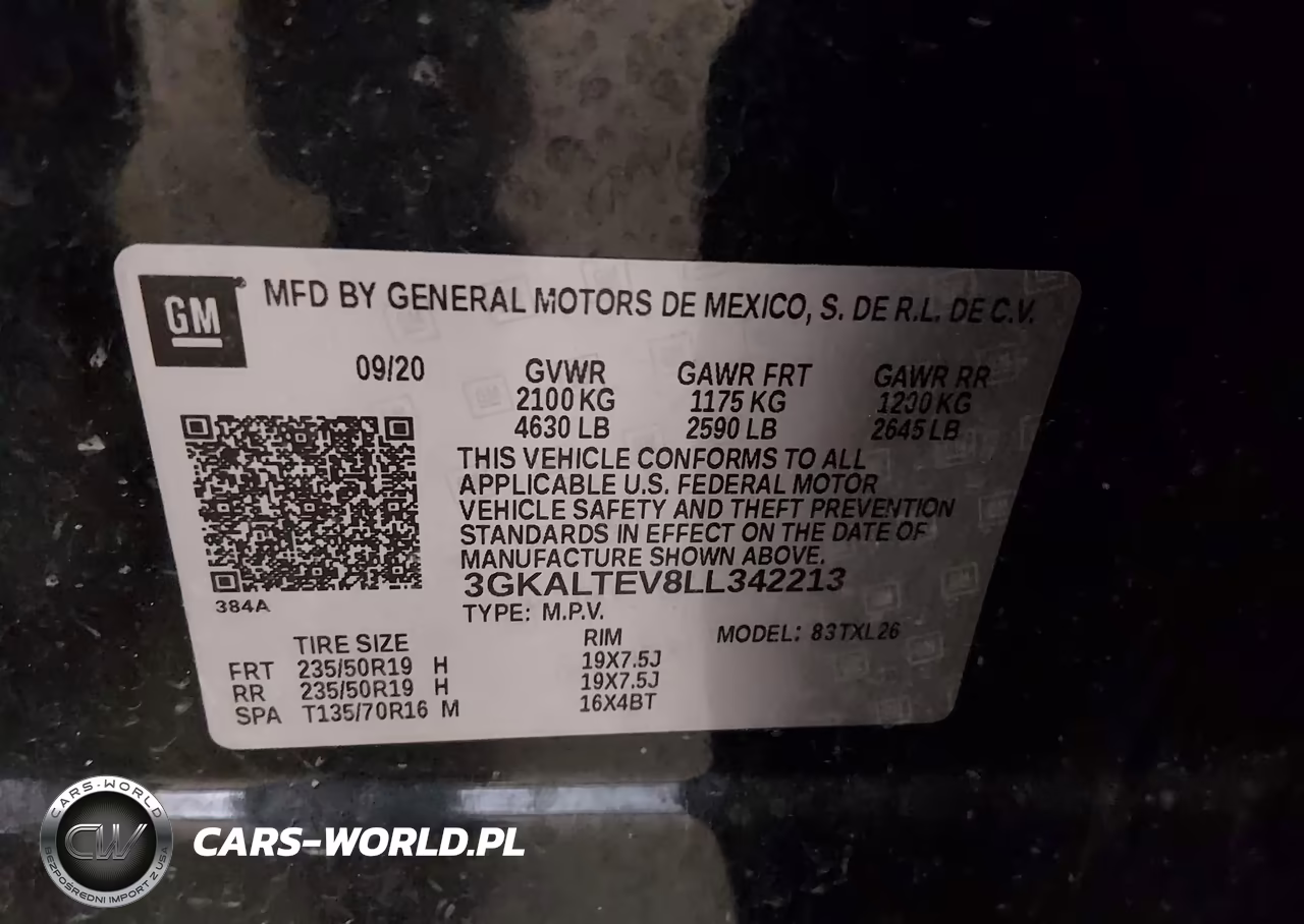 2020 GMC Terrain Awd Sle VIN:3GKALTEV8LL342213 - 9