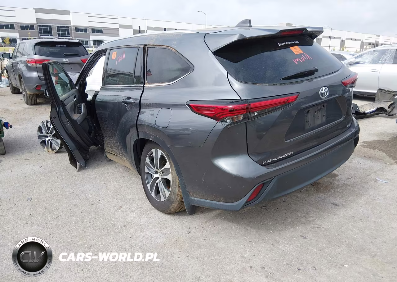 2021 Toyota Highlander Xle VIN:5TDGZRAH9MS080883 - 3