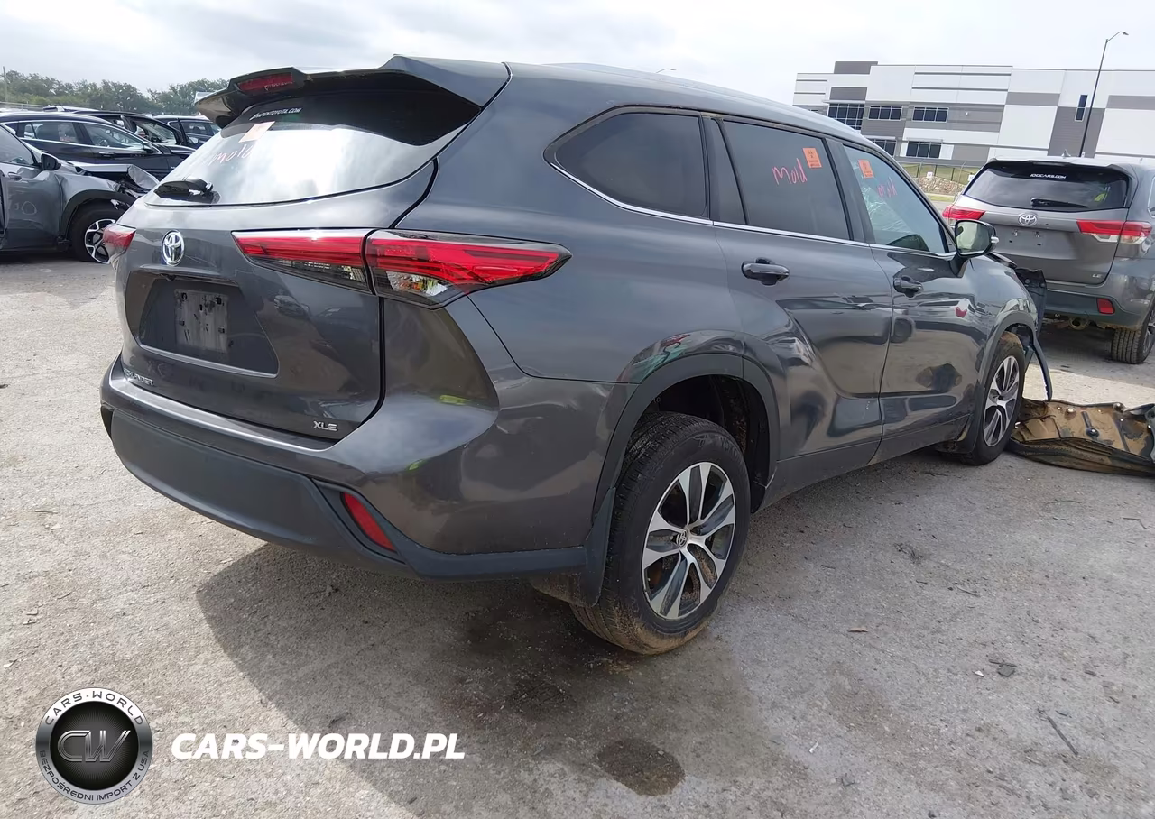 2021 Toyota Highlander Xle VIN:5TDGZRAH9MS080883 - 4