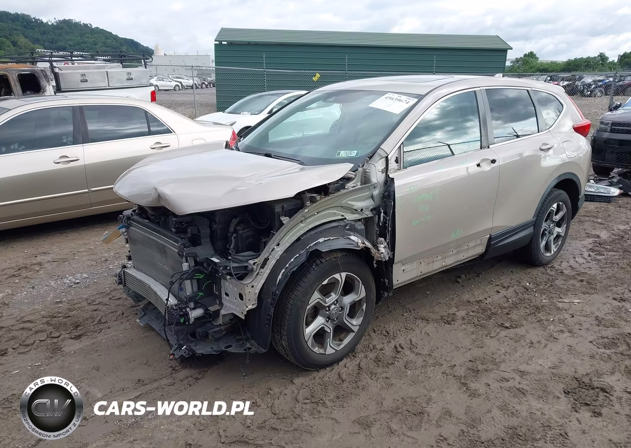 2018 Honda Cr-V Ex-L-Ex-L Navi VIN:5J6RW2H89JL000066 - 2