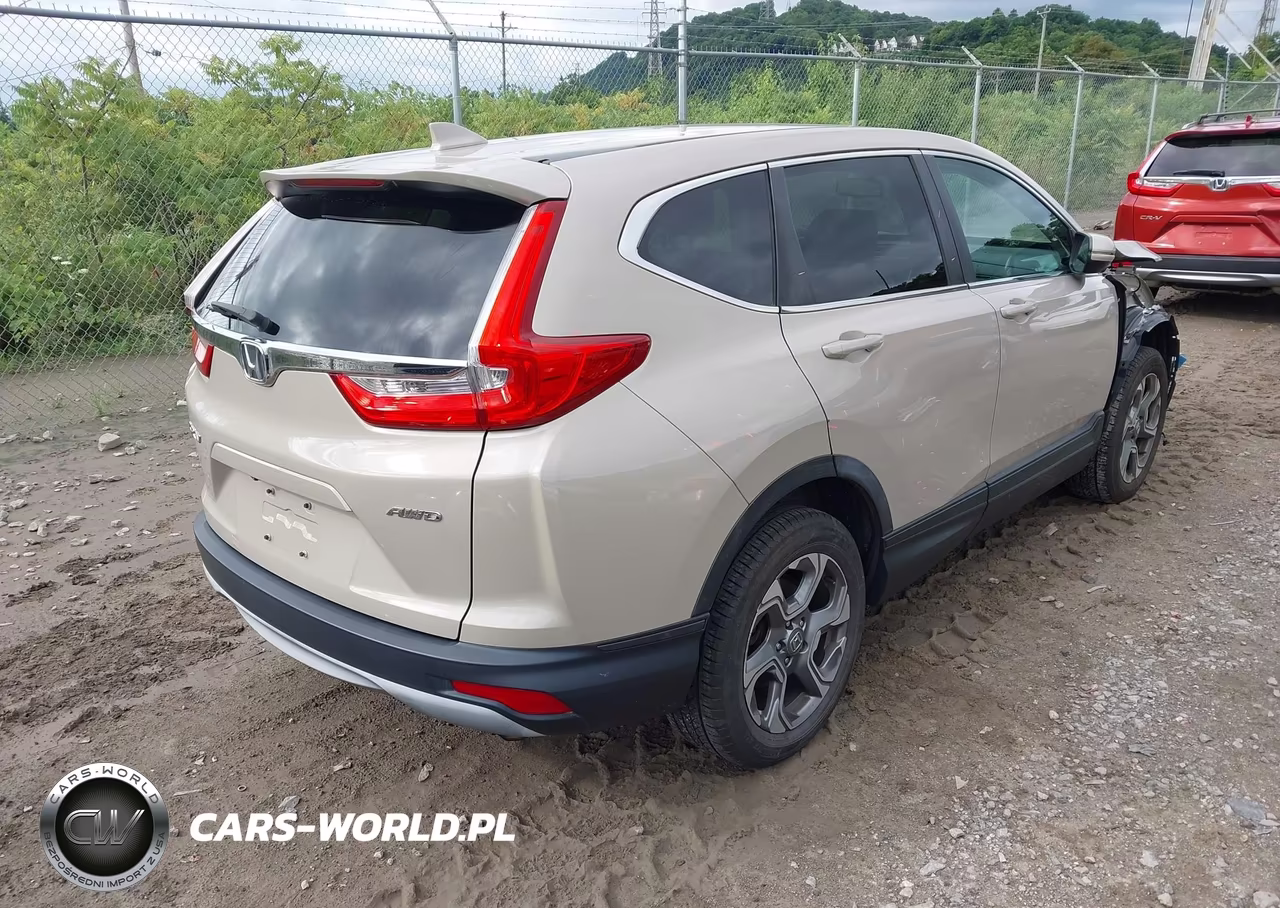 2018 Honda Cr-V Ex-L-Ex-L Navi VIN:5J6RW2H89JL000066 - 4