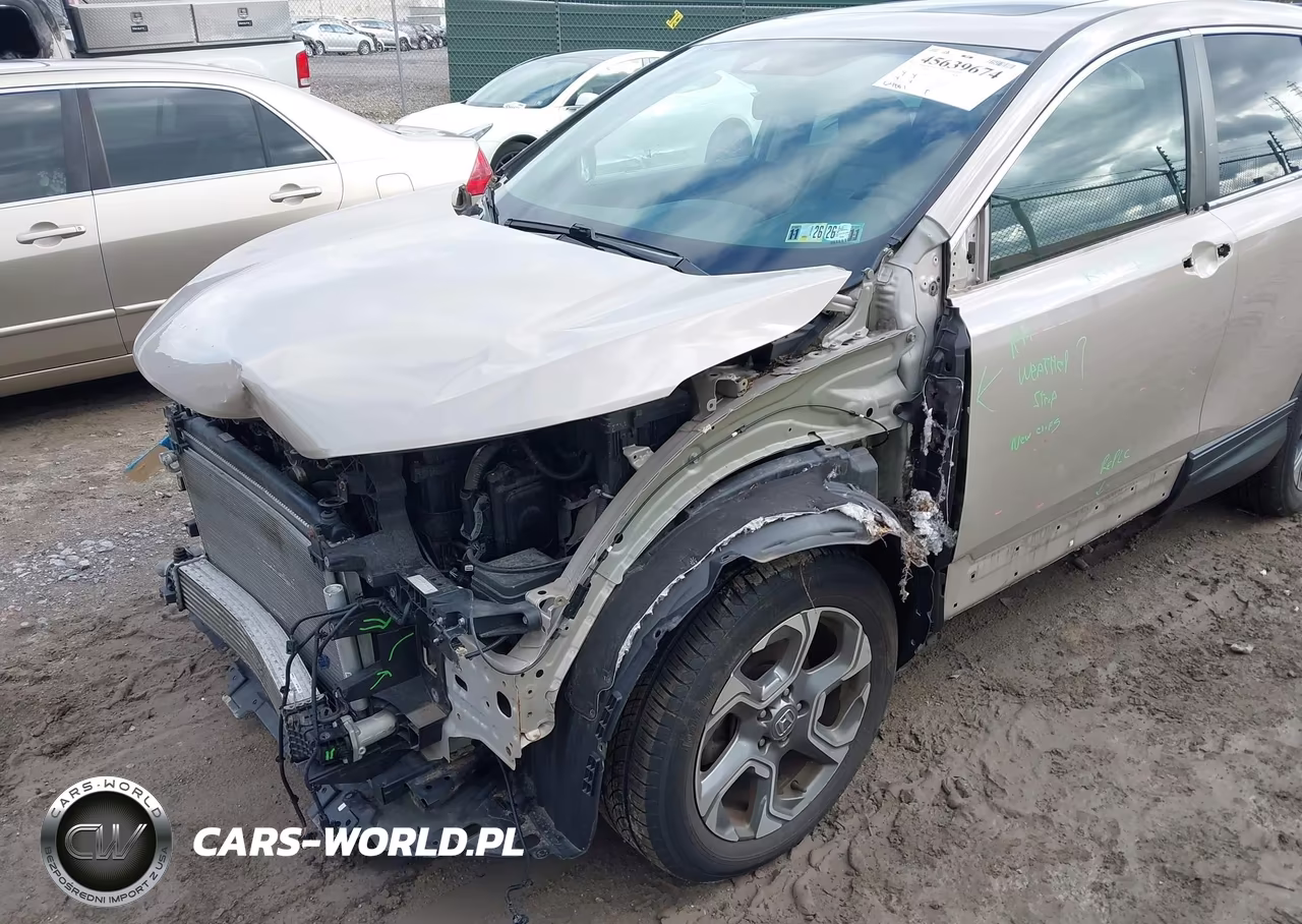 2018 Honda Cr-V Ex-L-Ex-L Navi VIN:5J6RW2H89JL000066 - 6