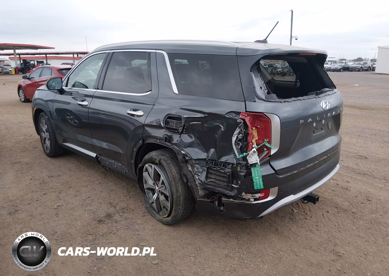 2022 Hyundai Palisade Sel VIN:KM8R3DHE7NU445269 - 3