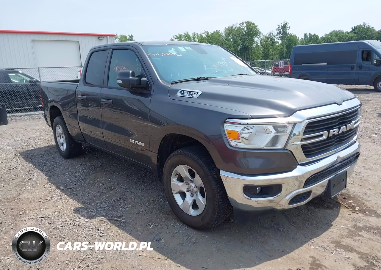 2021 Ram 1500 Big Horn 4X4 6'4 Box VIN:1C6SRFBT1MN513539 - 1