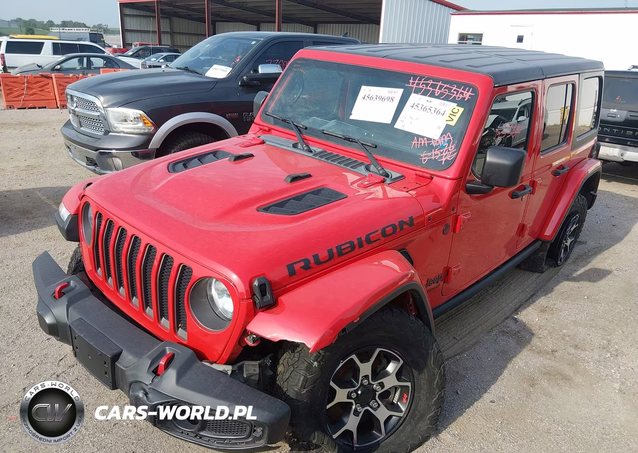 2021 Jeep Wrangler Unlimited Rubicon 4X4 VIN:1C4HJXFN3MW605953 - 2