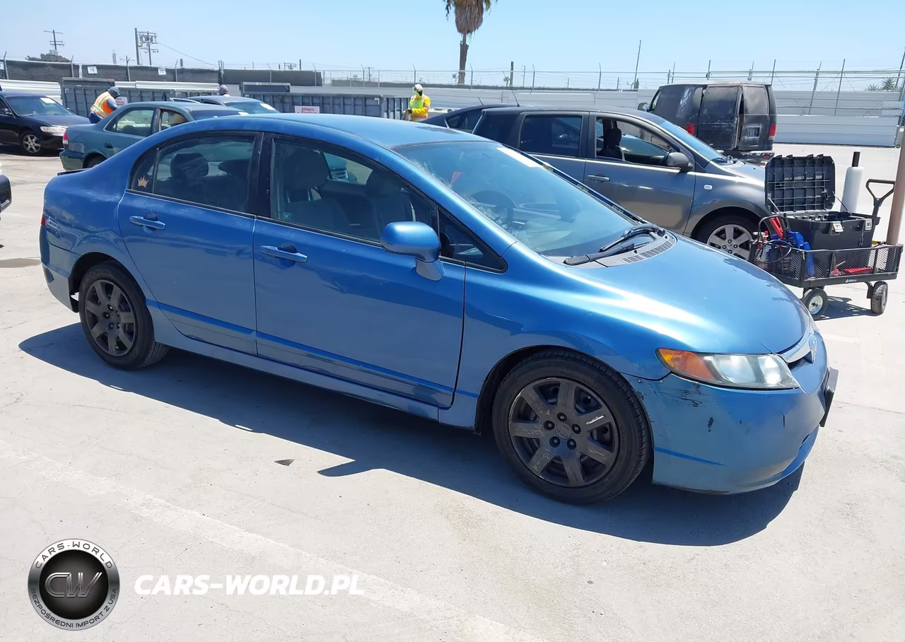 2007 Honda Civic Lx VIN:1HGFA16587L055516 - 1