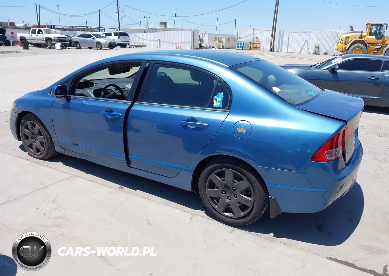 2007 Honda Civic Lx VIN:1HGFA16587L055516 - 3