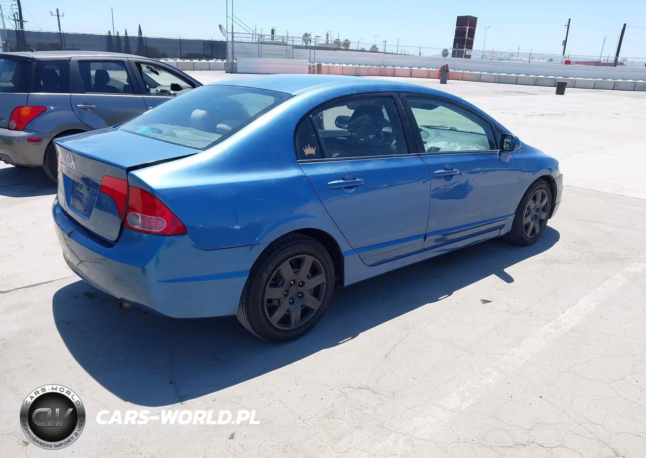 2007 Honda Civic Lx VIN:1HGFA16587L055516 - 4