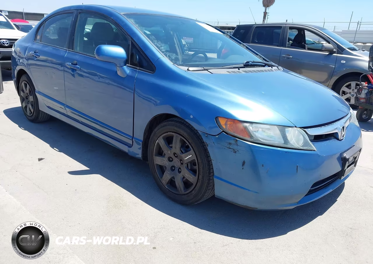 2007 Honda Civic Lx VIN:1HGFA16587L055516 - 6