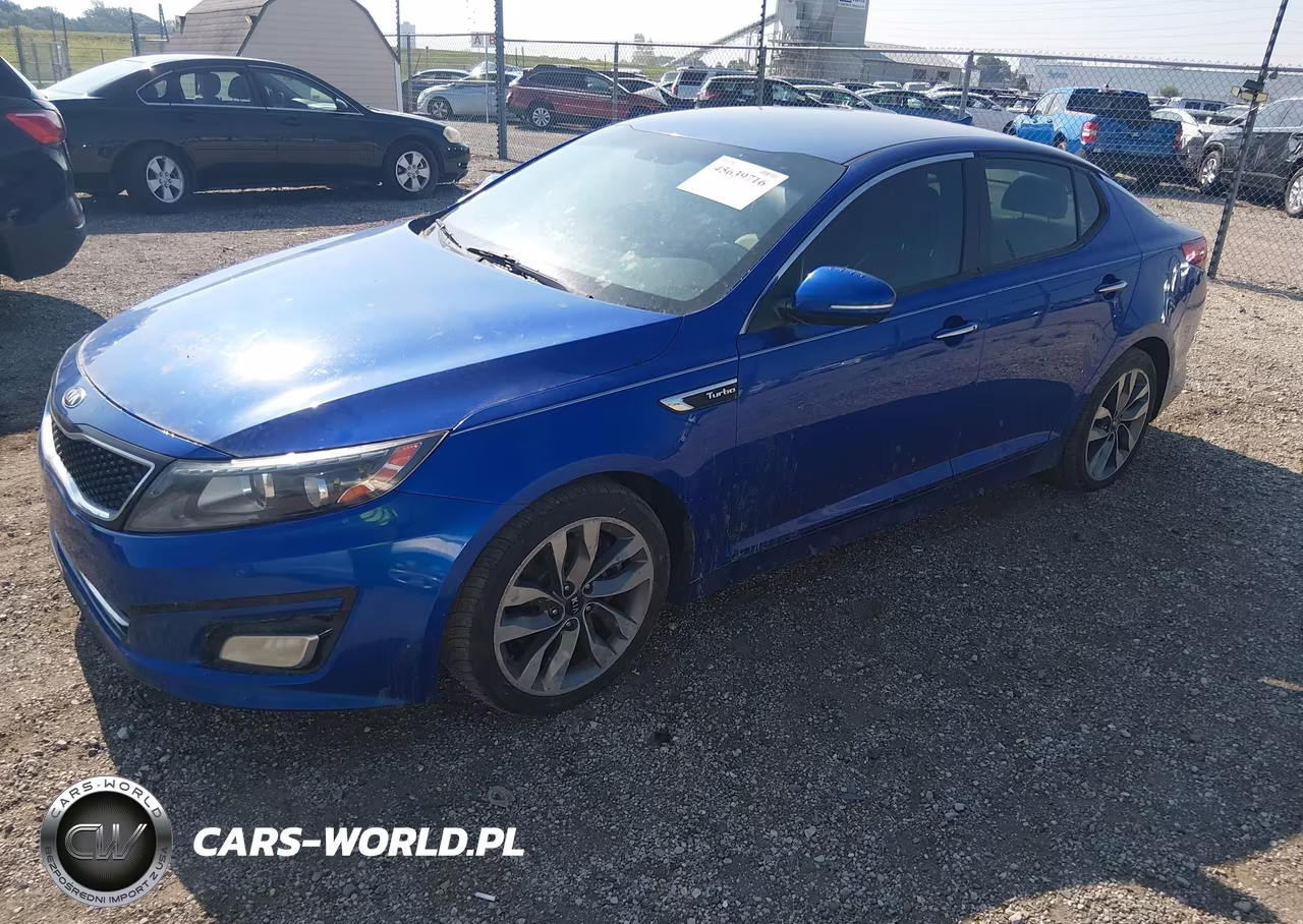 2014 Kia Optima Sx Turbo VIN:5XXGR4A69EG336167 - 2