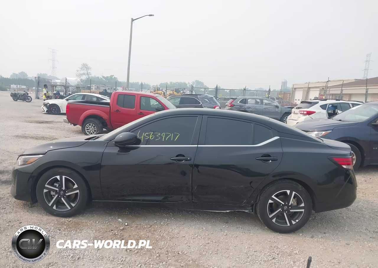 2025 Nissan Sentra Sv VIN:3N1AB8CV9SY361632 - 14