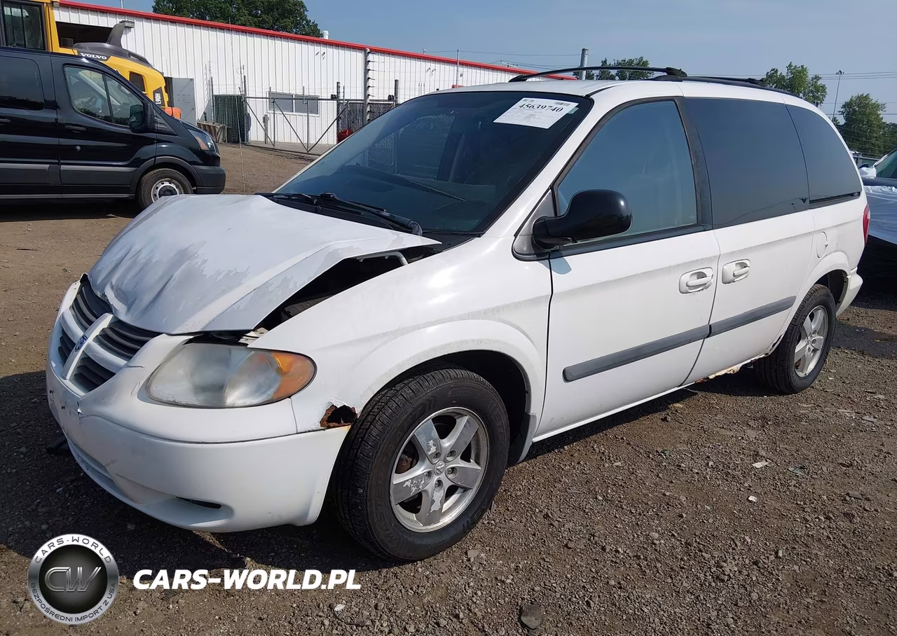 2006 Dodge Caravan Sxt VIN:1D8GP45R96B737592 - 2