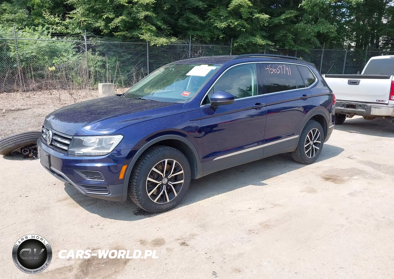 2021 Volkswagen Tiguan 2.0T Se-2.0T Se R-Line Black-2.0T Sel VIN:3VV2B7AX0MM009082 - 2