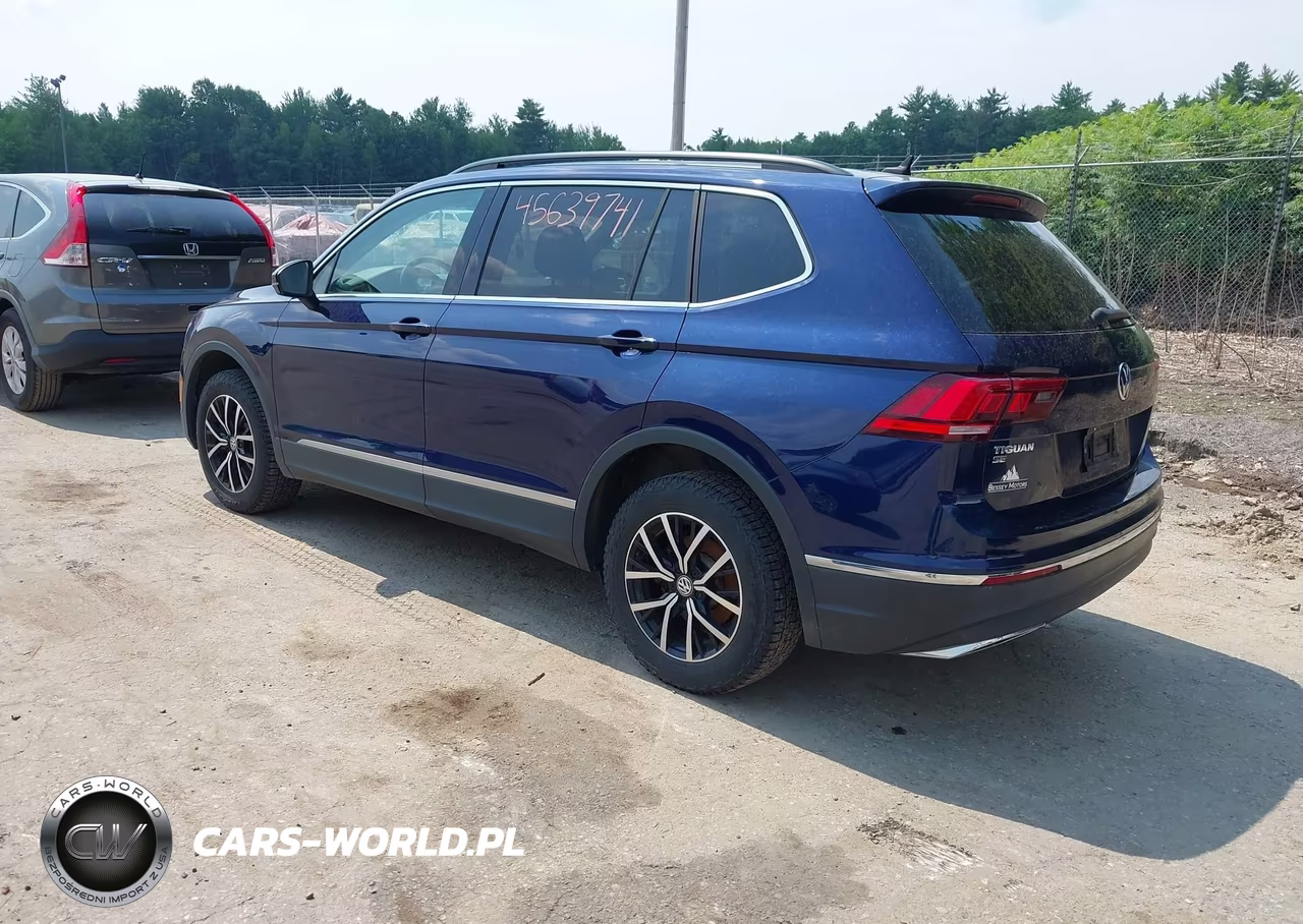 2021 Volkswagen Tiguan 2.0T Se-2.0T Se R-Line Black-2.0T Sel VIN:3VV2B7AX0MM009082 - 3