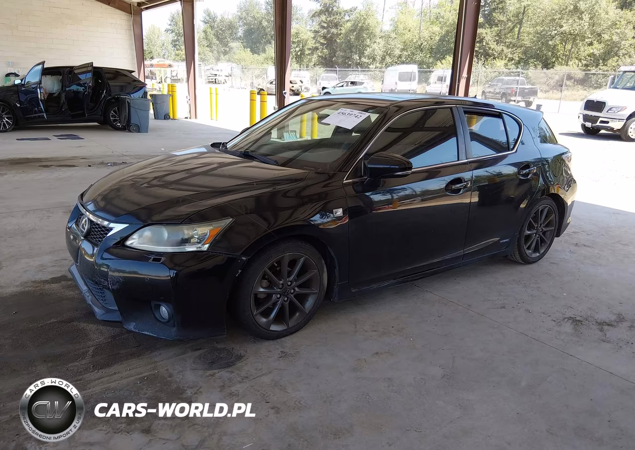 2013 Lexus Ct 200H VIN:JTHKD5BH6D2134386 - 2