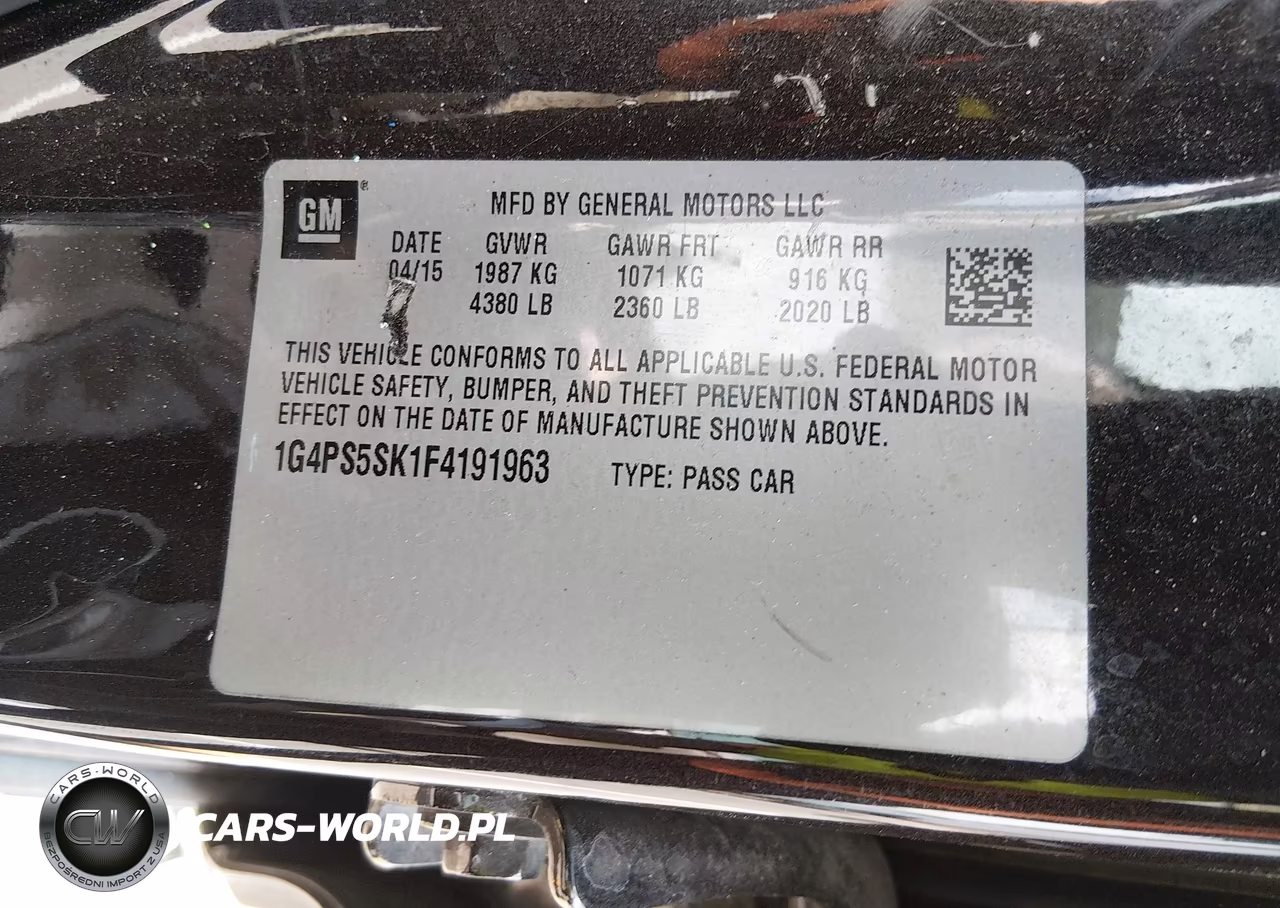 2015 Buick Verano Leather Group VIN:1G4PS5SK1F4191963 - 9