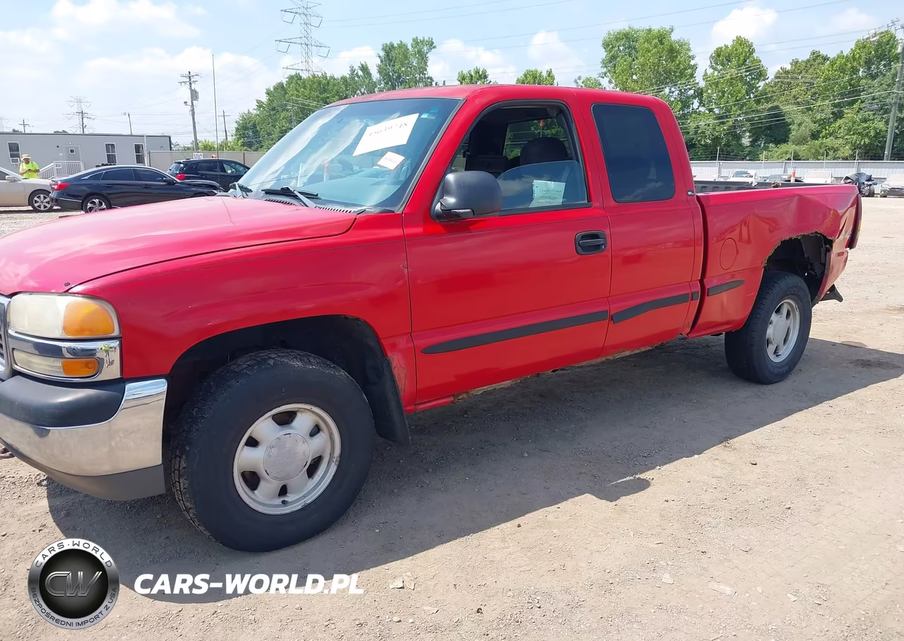 2000 GMC Sierra 1500 Sl VIN:1GTEK19V7YZ290541 - 2