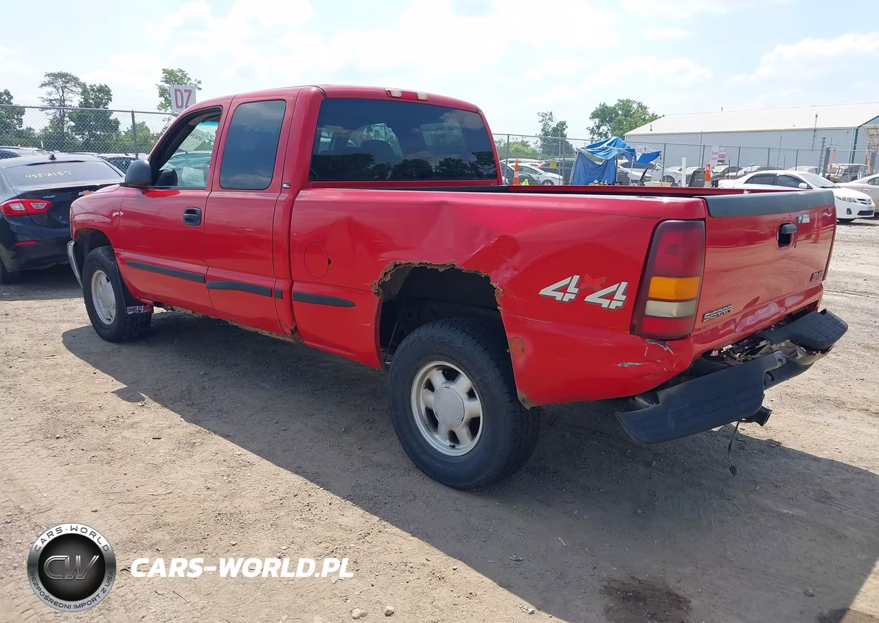 2000 GMC Sierra 1500 Sl VIN:1GTEK19V7YZ290541 - 3