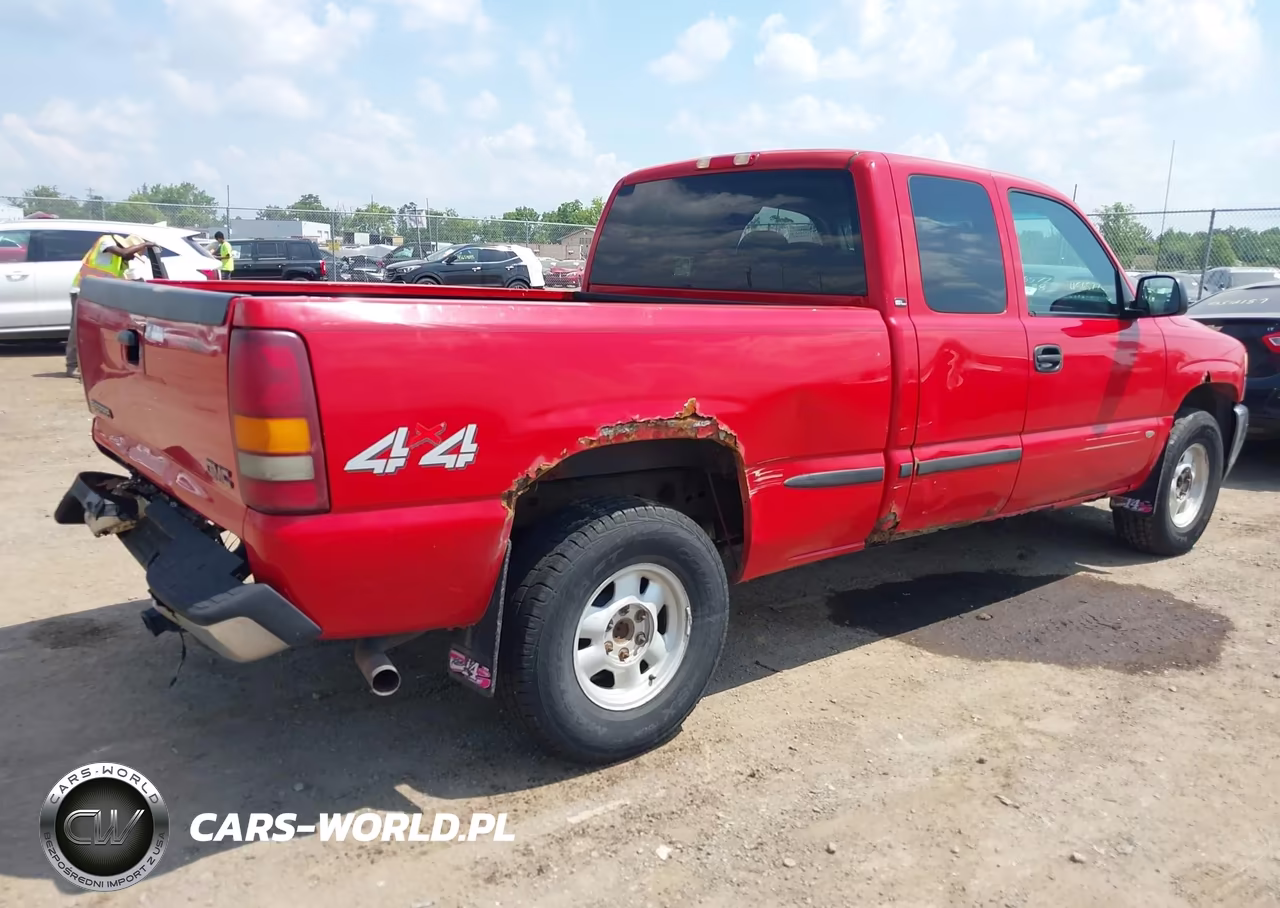 2000 GMC Sierra 1500 Sl VIN:1GTEK19V7YZ290541 - 4