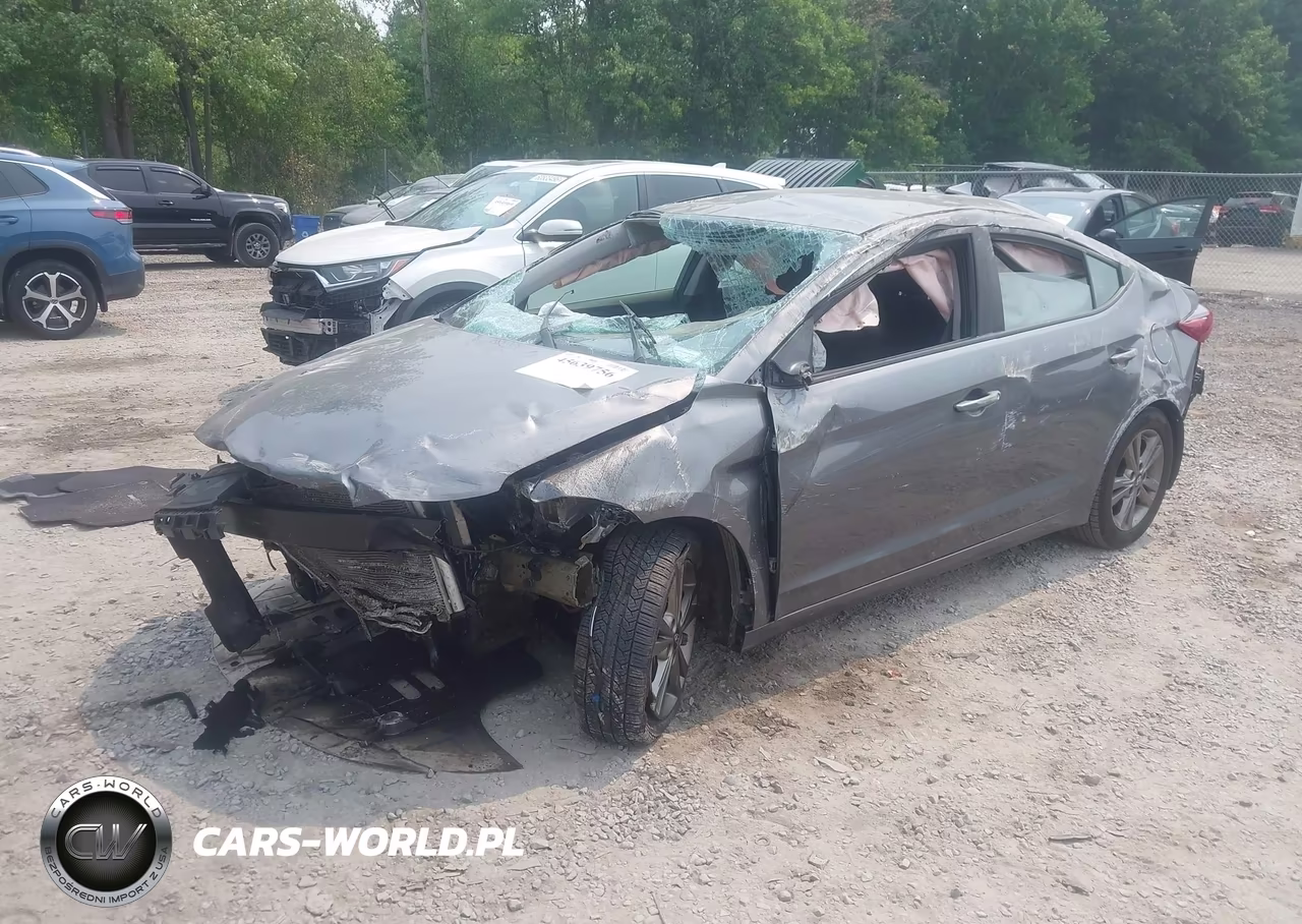 2018 Hyundai Elantra Sel VIN:5NPD84LF1JH280730 - 2