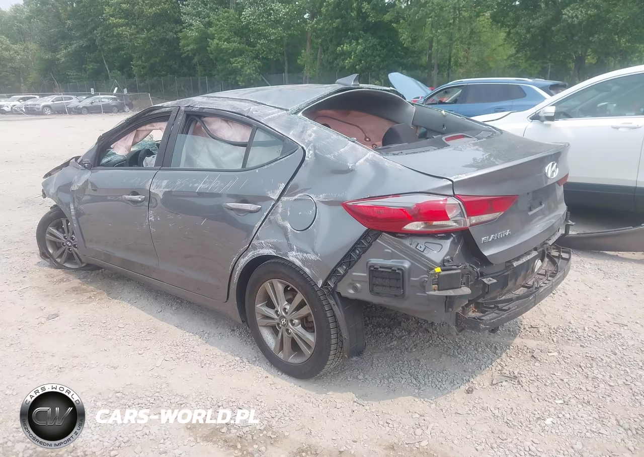 2018 Hyundai Elantra Sel VIN:5NPD84LF1JH280730 - 3