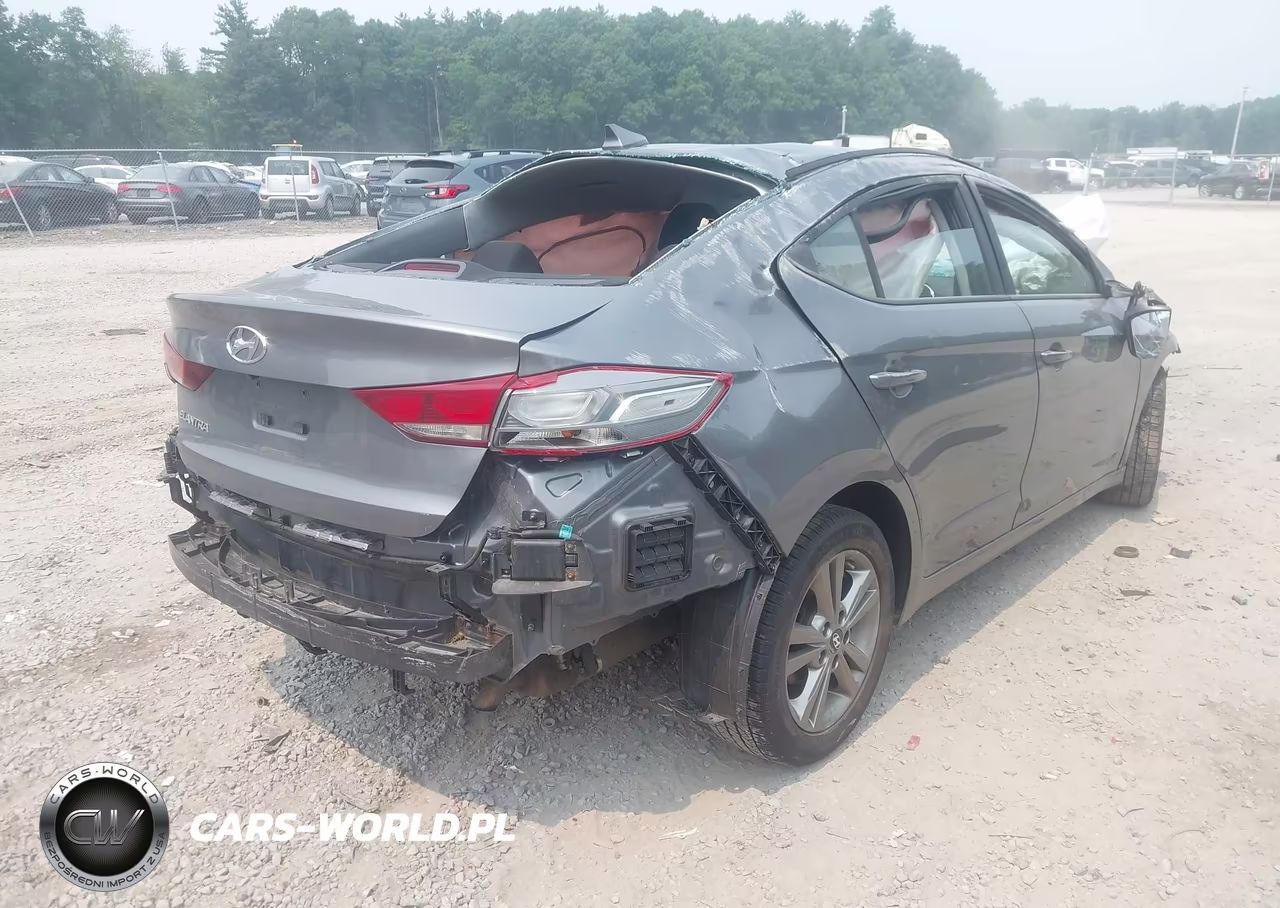 2018 Hyundai Elantra Sel VIN:5NPD84LF1JH280730 - 4
