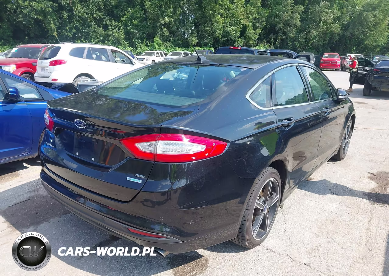 2014 Ford Fusion Se VIN:1FA6P0HD1E5386201 - 4